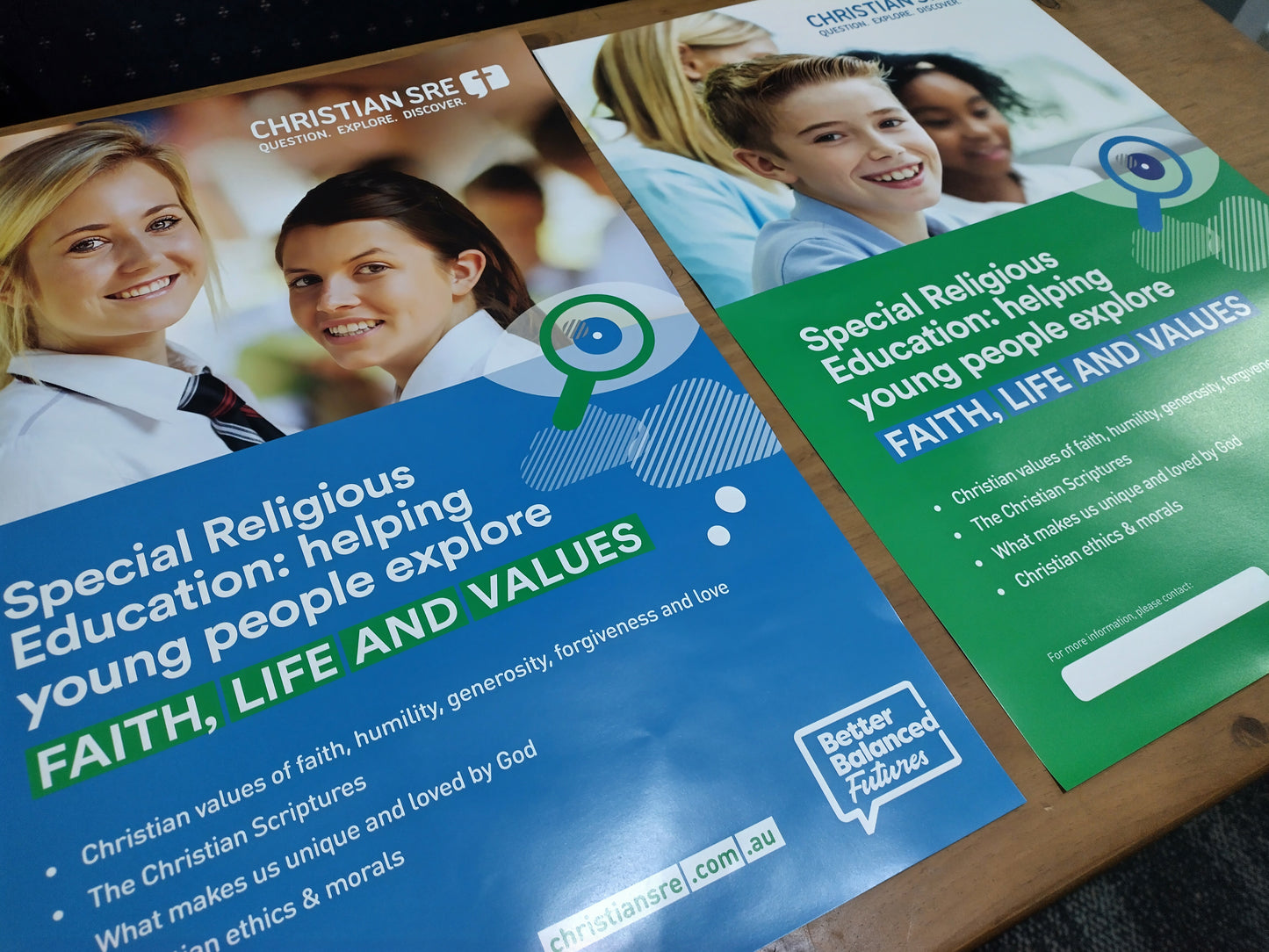 Christian SRE Poster (primary/high school - double sided)