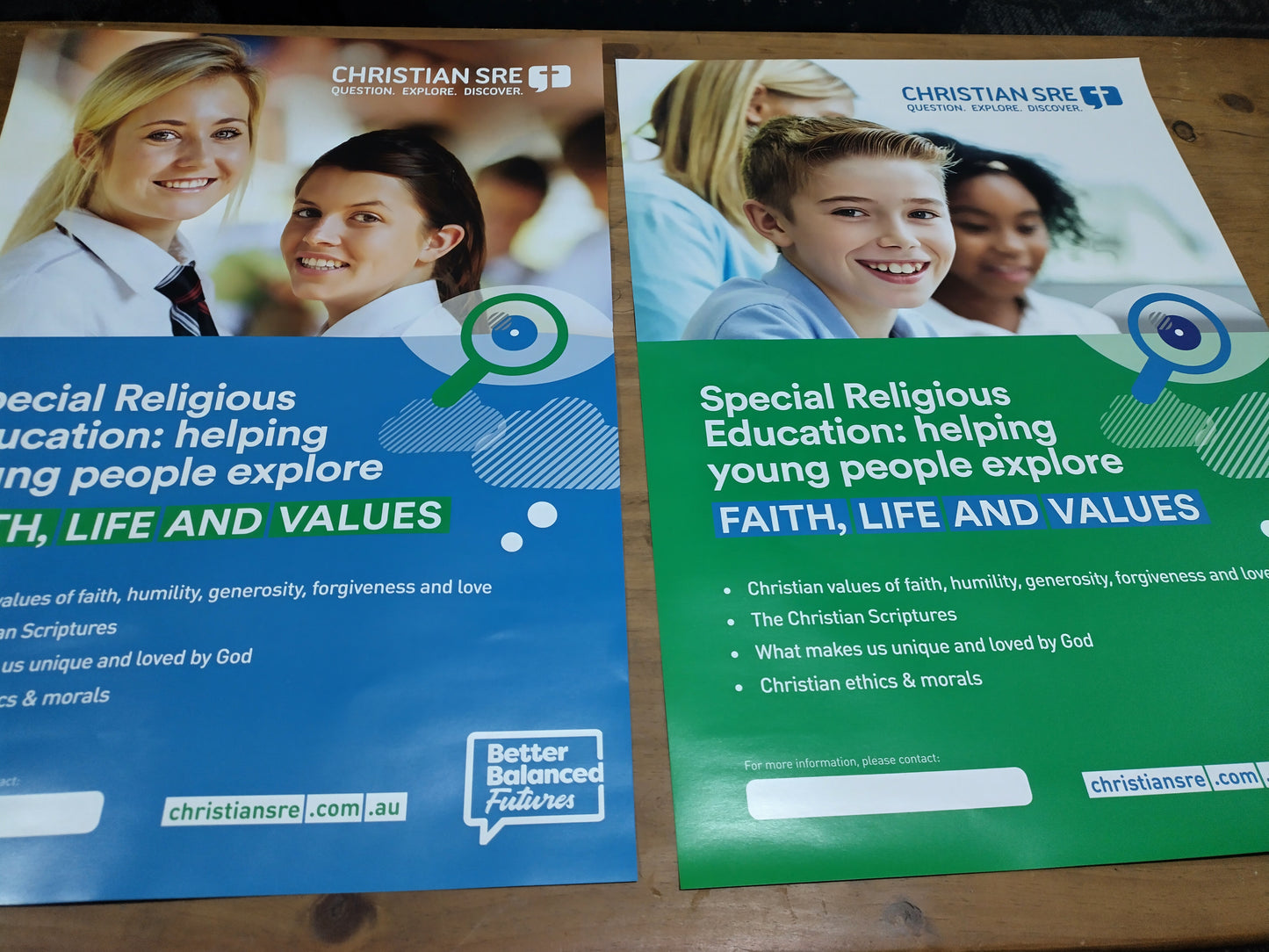 Christian SRE Poster (primary/high school - double sided)